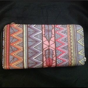 Unique cross body wallet